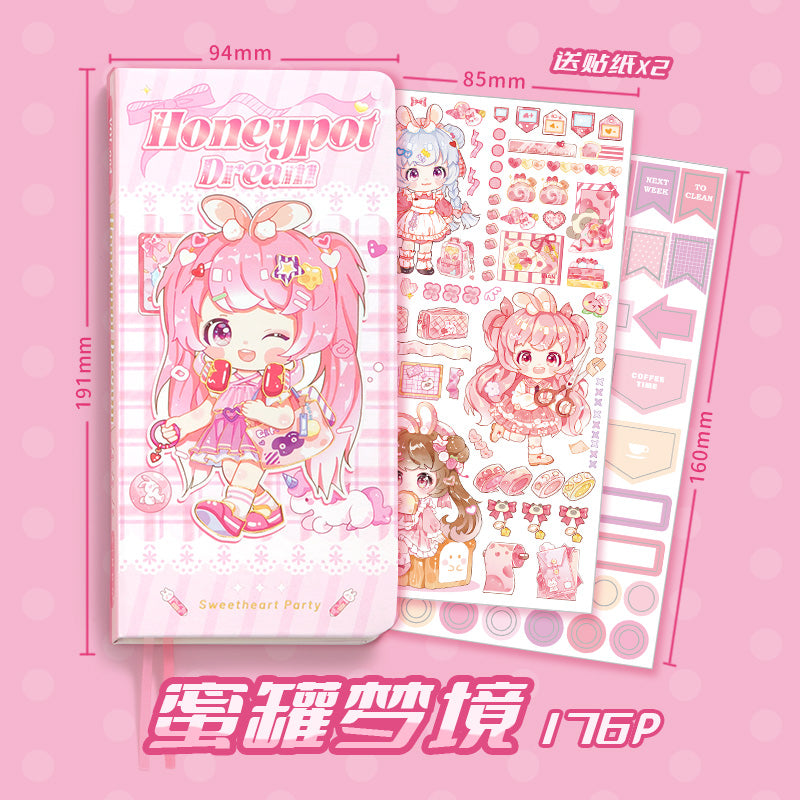 Travel Dreams Kawaii Notebook Cute Diary