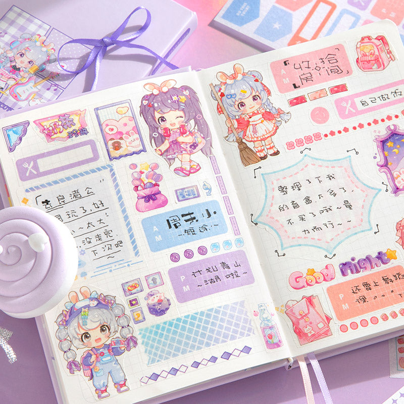 Mian Mian Wishes- Mini Kawaii Notebooks