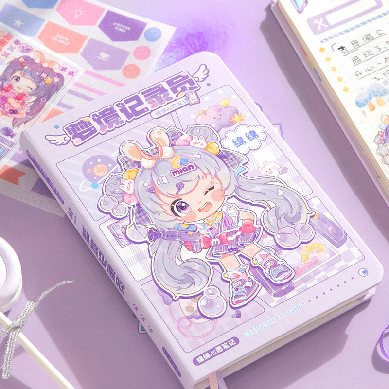 Mian Mian Wishes- Mini Kawaii Notebooks