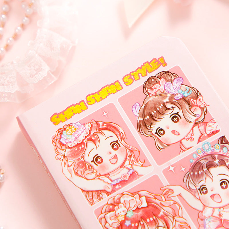 She Makes You Smile - Mini Kawaii Notebooks