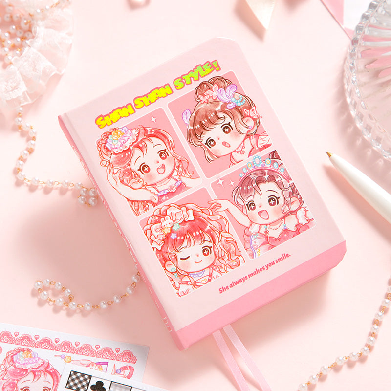 She Makes You Smile - Mini Kawaii Notebooks