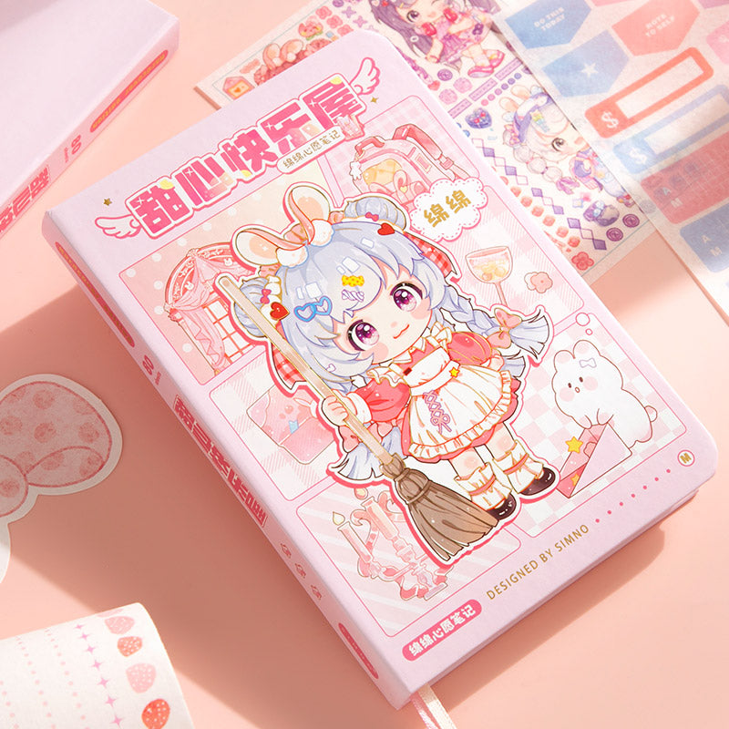 Mian Mian Wishes- Mini Kawaii Notebooks