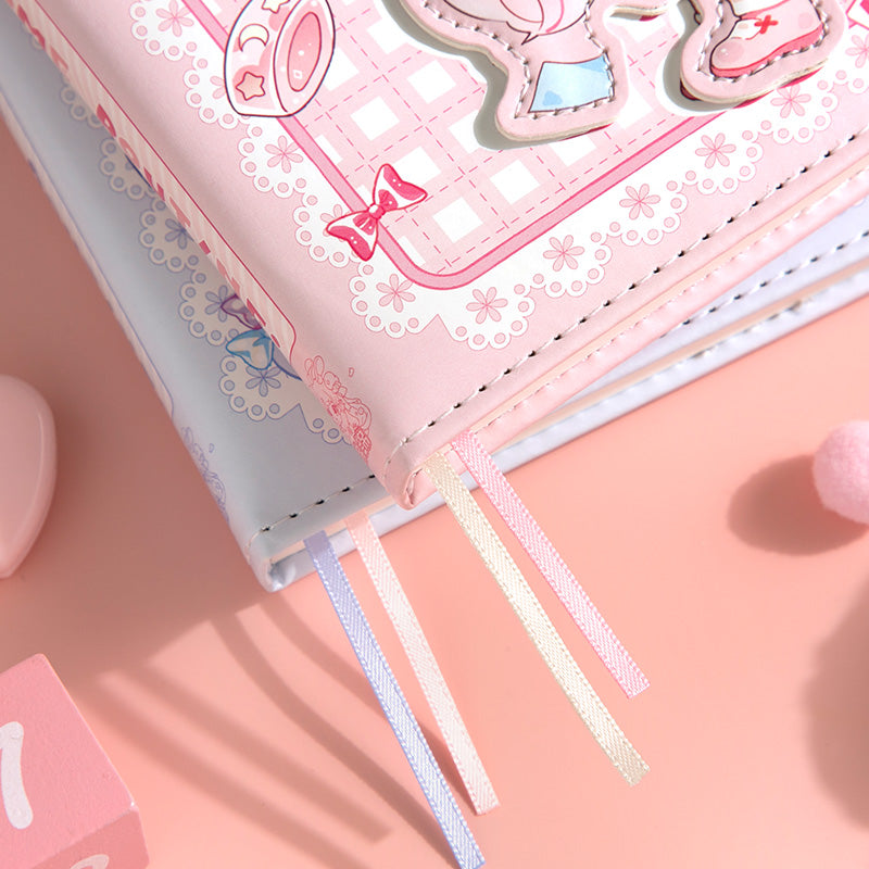 As You Wish - Cute Notebooks Soft PU Leather Cover Design With Magnetic Buckle
