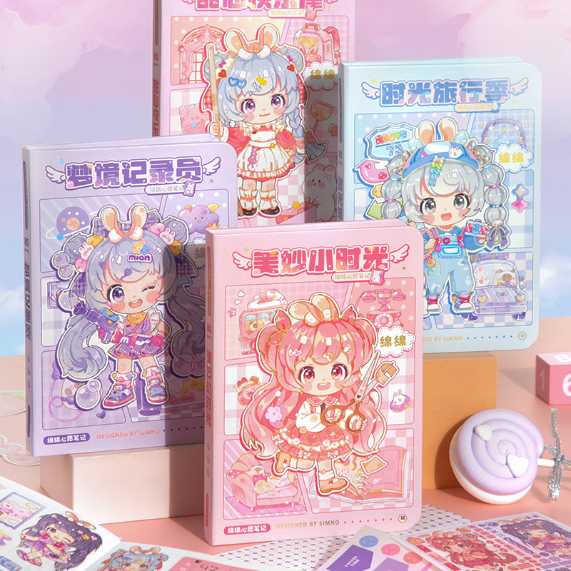 Mian Mian Wishes- Mini Kawaii Notebooks