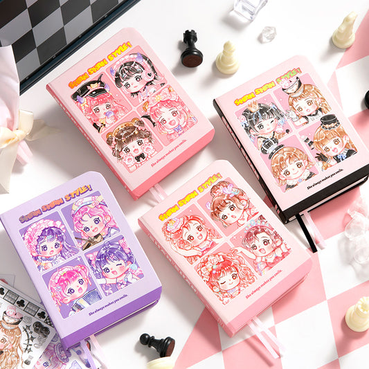 She Makes You Smile - Mini Kawaii Notebooks