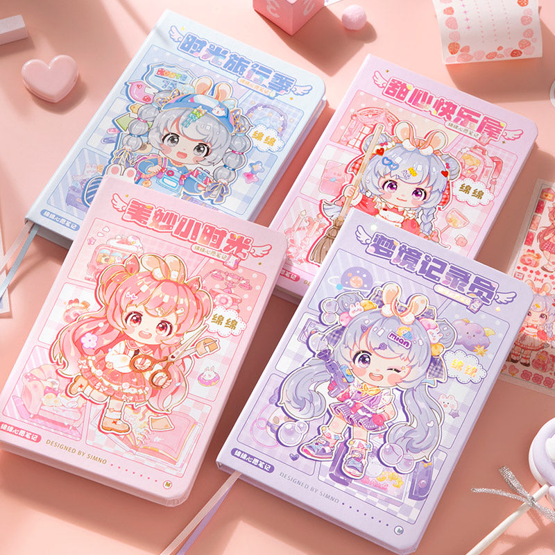 Mian Mian Wishes- Mini Kawaii Notebooks