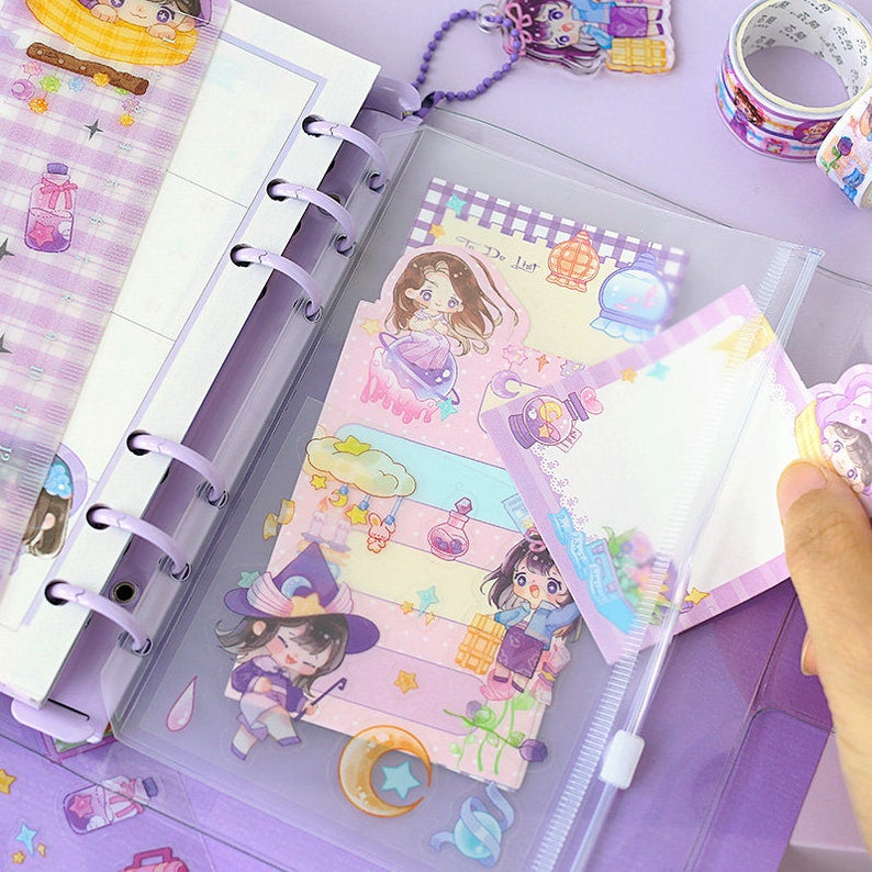 Happy Girl Purple Journal Kit