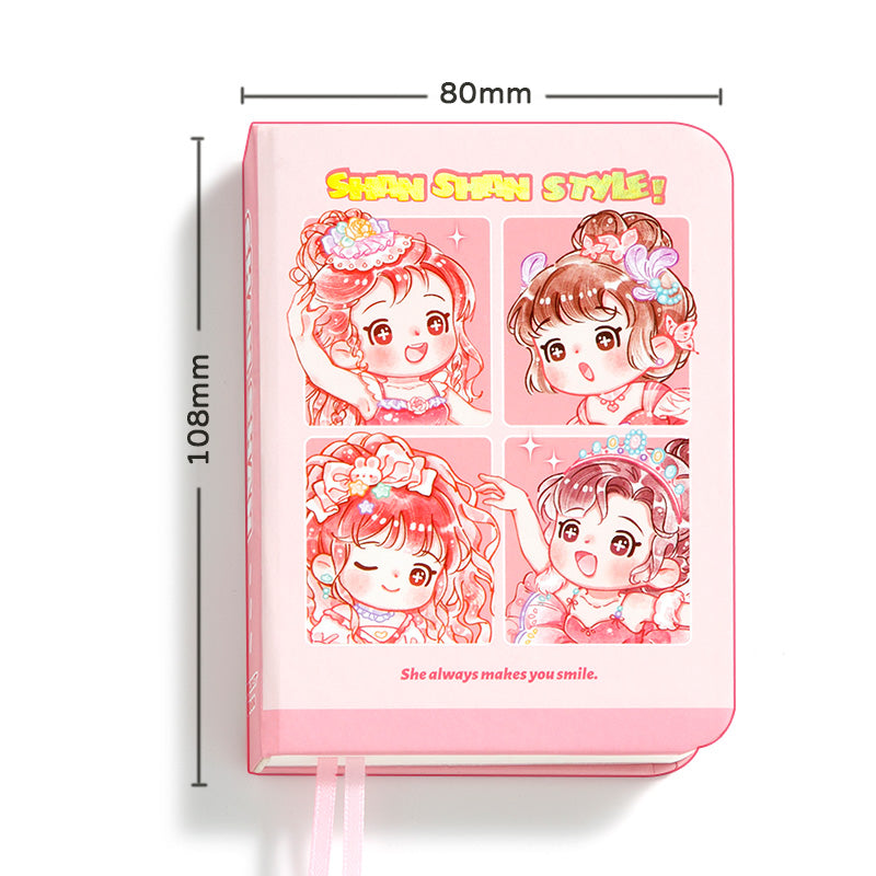 She Makes You Smile - Mini Kawaii Notebooks