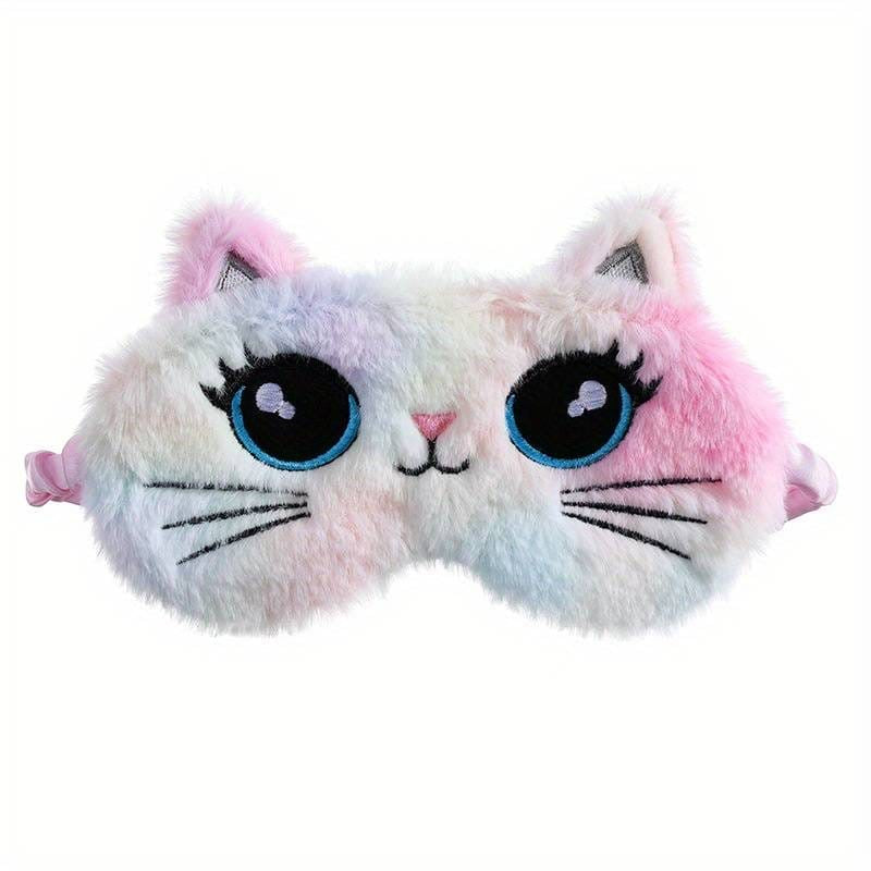 Kitty Cat Plush Sleeping Mask