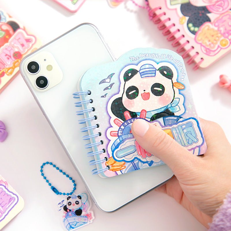 The Beautiful Life of Pandas - Mini Kawaii Notebooks