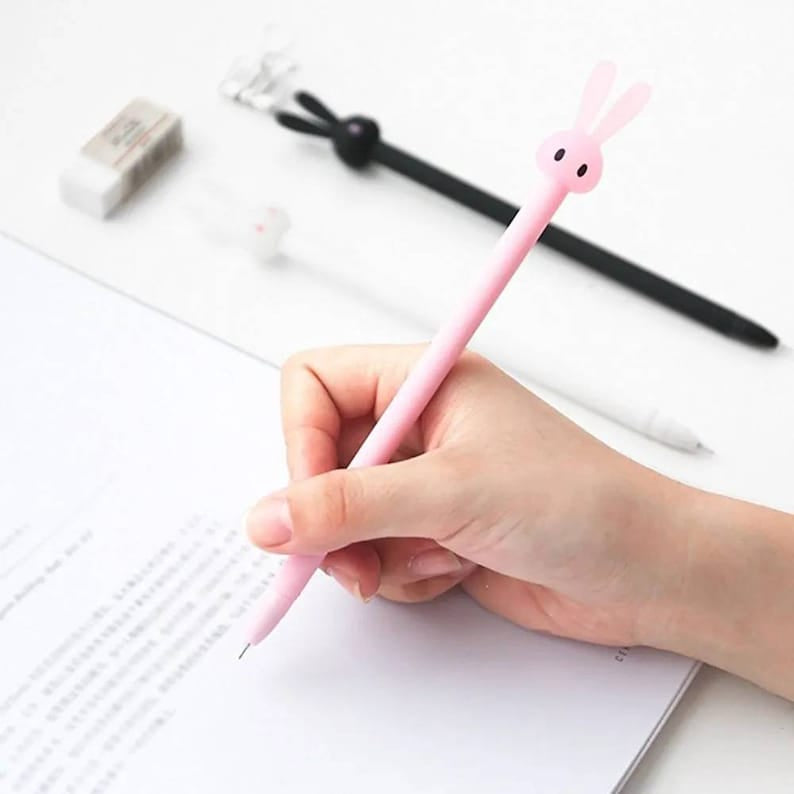 2 Pcs Cute Bunny Pens