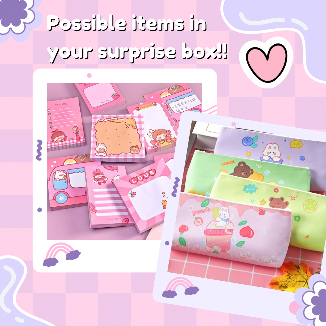 Kawaii Stationery Set