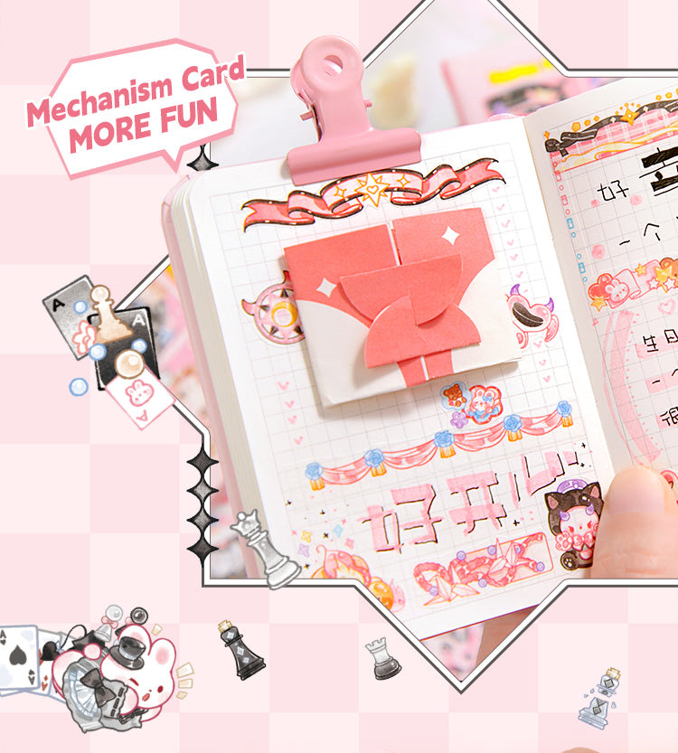 She Makes You Smile - Mini Kawaii Notebooks