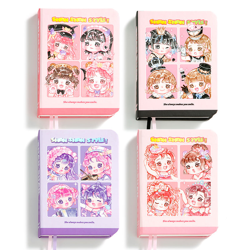 She Makes You Smile - Mini Kawaii Notebooks