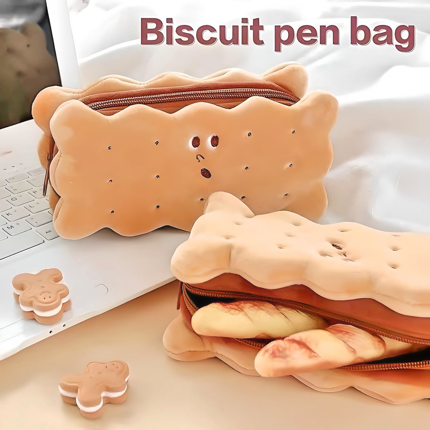 Biscuit Pencil Case