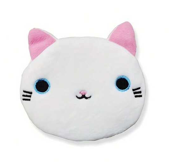 Cute Cat Coin Bag Plush Velvet Purse