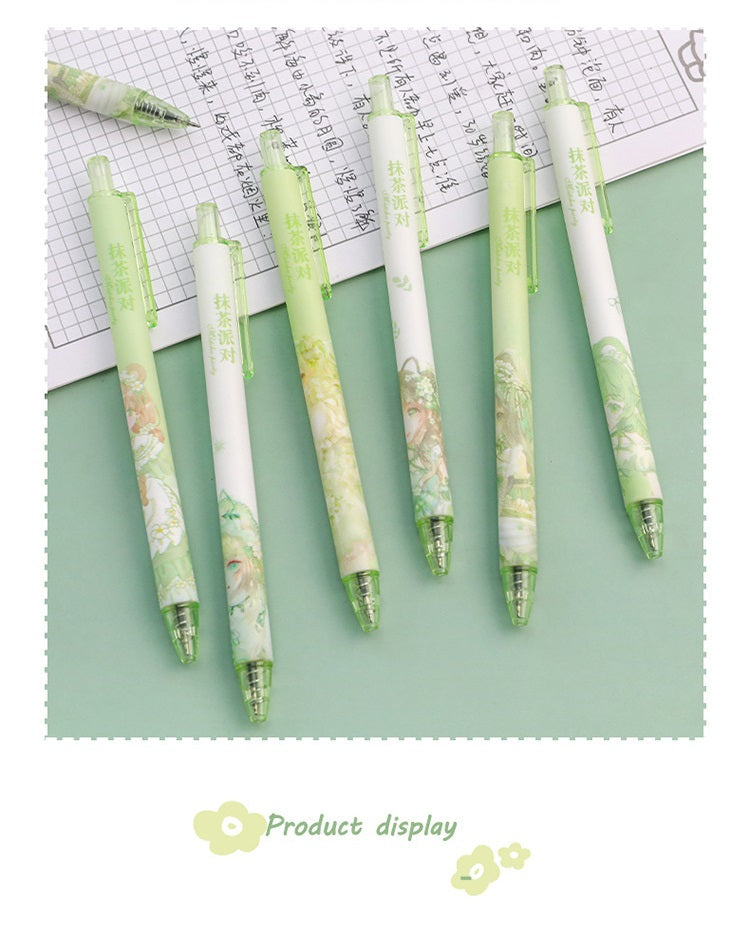 6 Pcs Fairycore Kawaii Pen Set