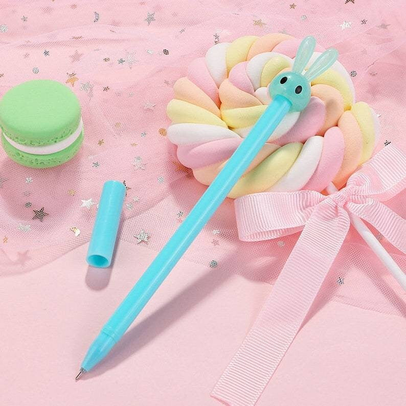 2 Pcs Cute Bunny Pens