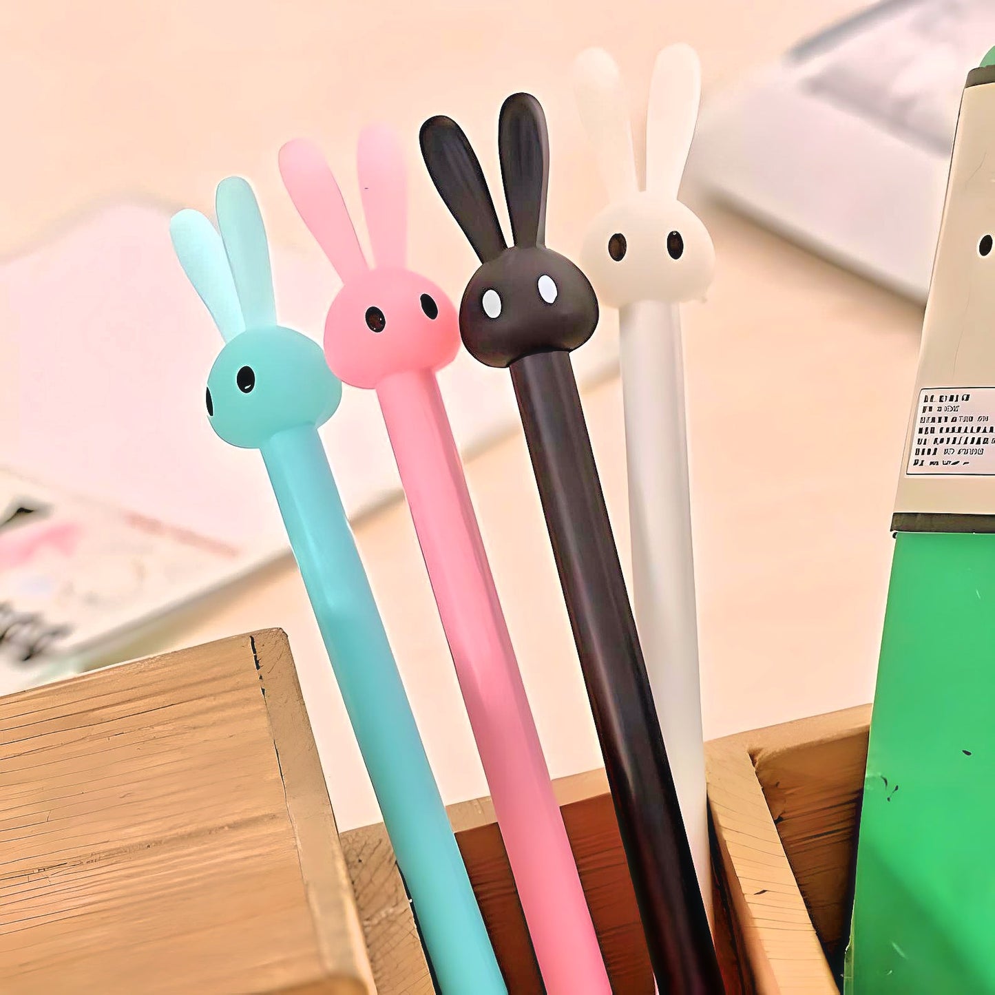 2 Pcs Cute Bunny Pens