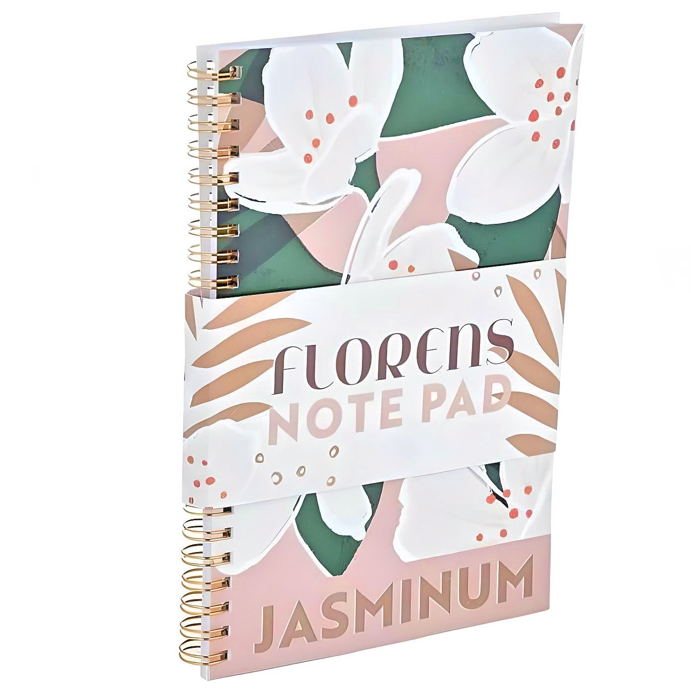 A5 Spiral Jasminum Notebook