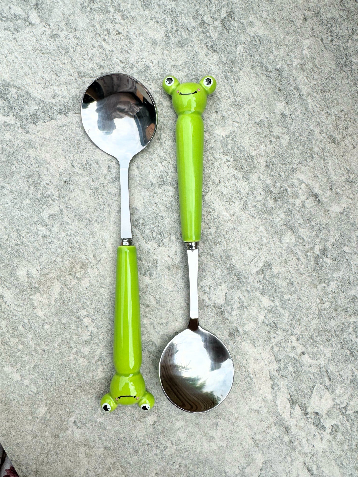Cute Spoon Stainless Steel Frog Spoon