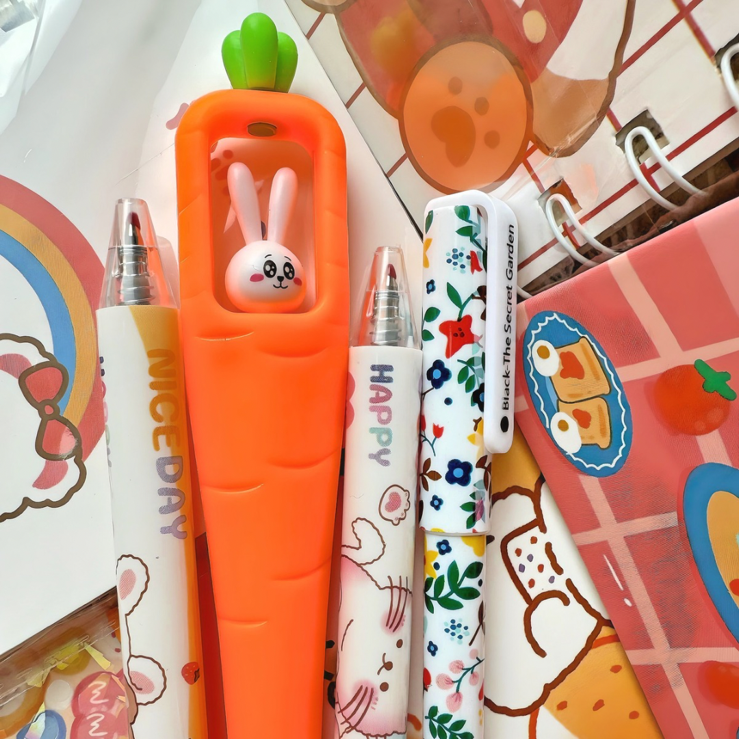 10Pcs Playful Palette Mystery Stationery Set