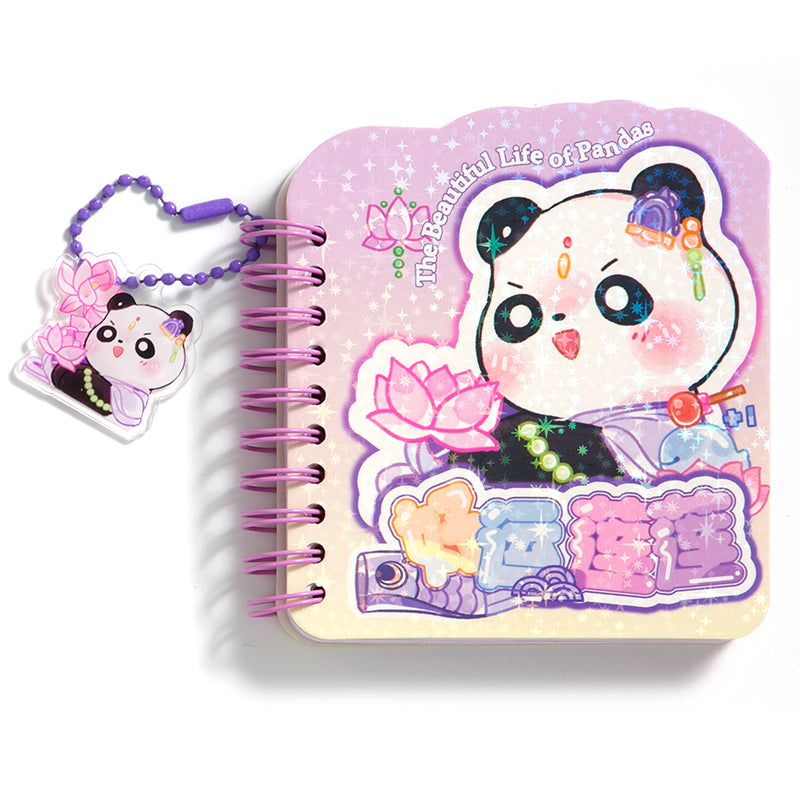 The Beautiful Life of Pandas - Mini Kawaii Notebooks