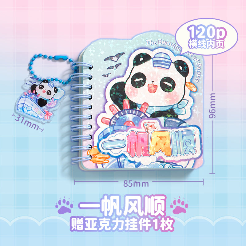 The Beautiful Life of Pandas - Mini Kawaii Notebooks