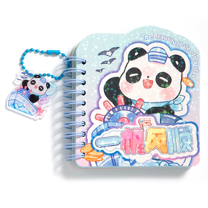 The Beautiful Life of Pandas - Mini Kawaii Notebooks