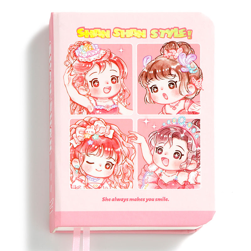 She Makes You Smile - Mini Kawaii Notebooks