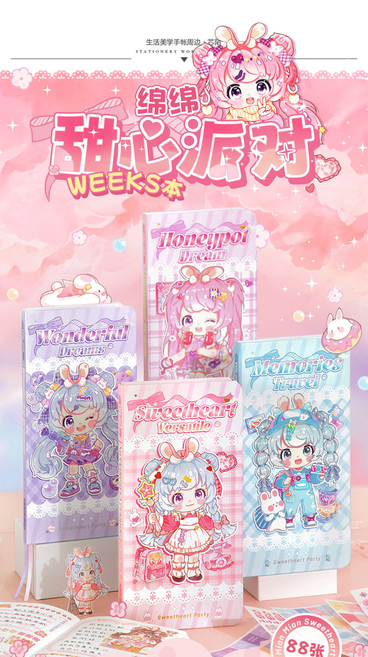 Travel Dreams Kawaii Notebook Cute Diary