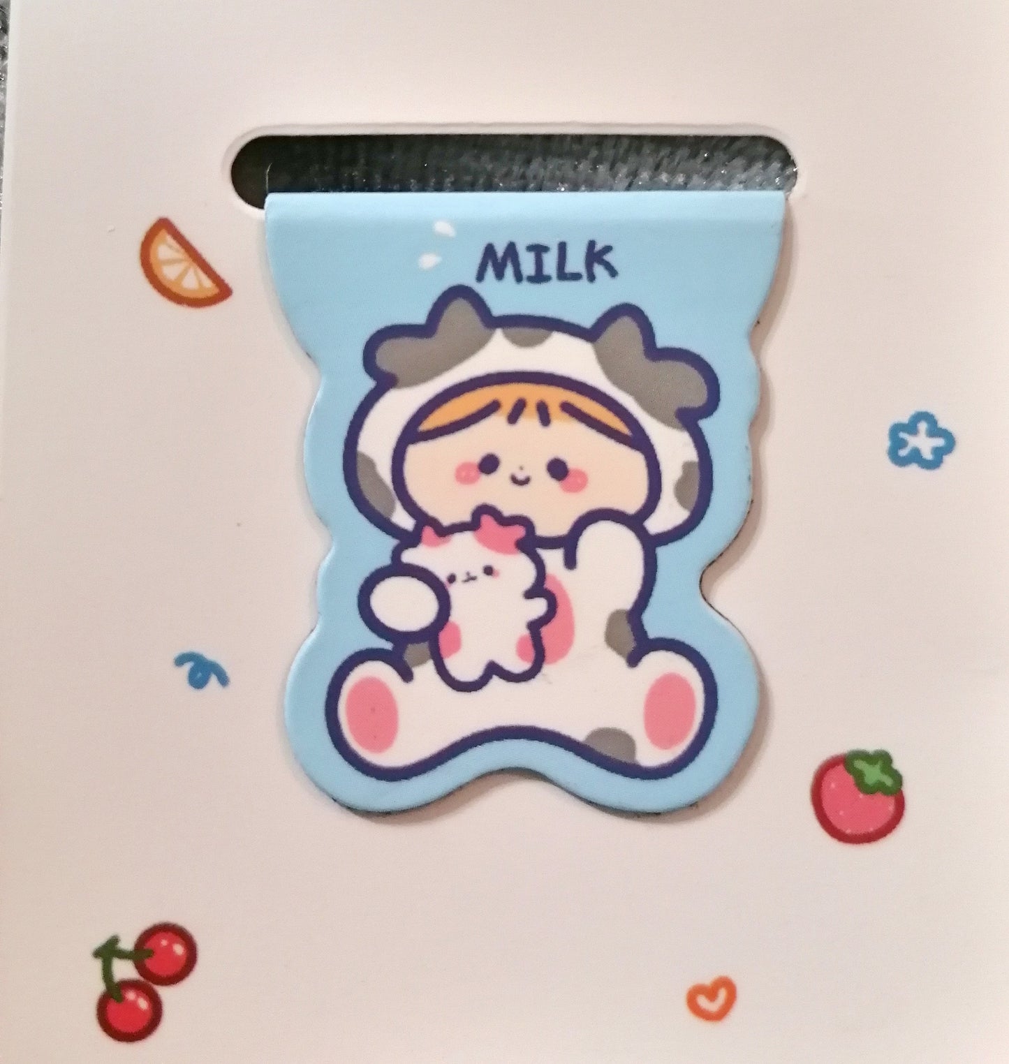Kawaii Cartoon MAGNETIC BOOKMARK Korean Stationery Japanese Kawaii Stationary