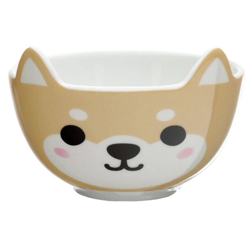 Kids Gift Mug and Bowl| Cute Gifts | Kawaii Mugs| Novelty Birthday Gift for Kids| Cute Mugs| Gifts for her| Unique Gift| Shiba Inu Porcelain