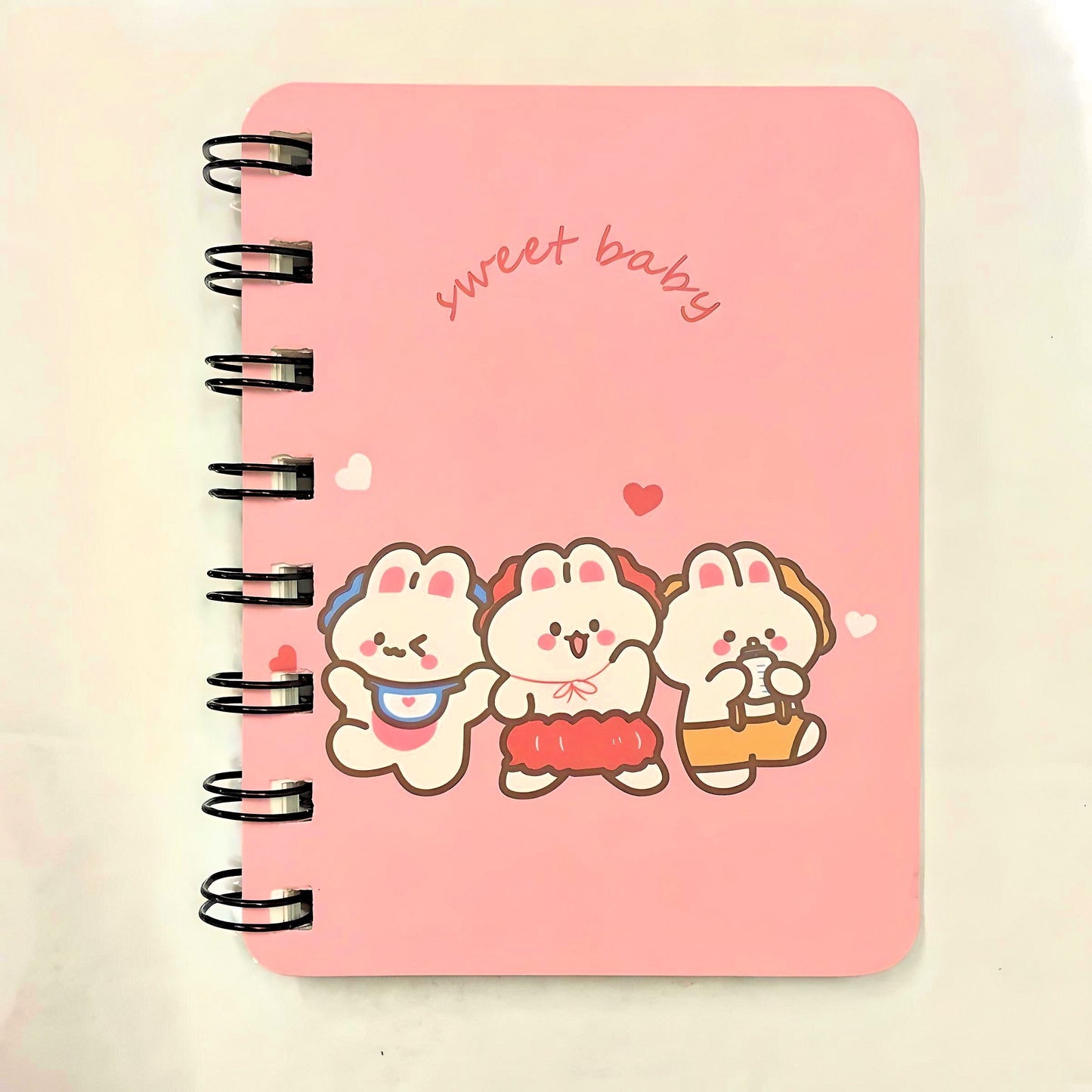 Cute Bunny Stationery, Mini Kawaii Notebook, Cute Notebooks for Kids, Blank Page Notebooks, Fun Back to School Supplies, Cute Gifts for Kids