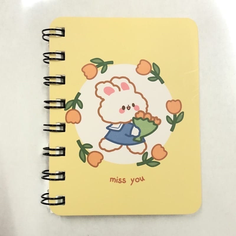 Cute Bunny Stationery, Mini Kawaii Notebook, Cute Notebooks for Kids, Blank Page Notebooks, Fun Back to School Supplies, Cute Gifts for Kids