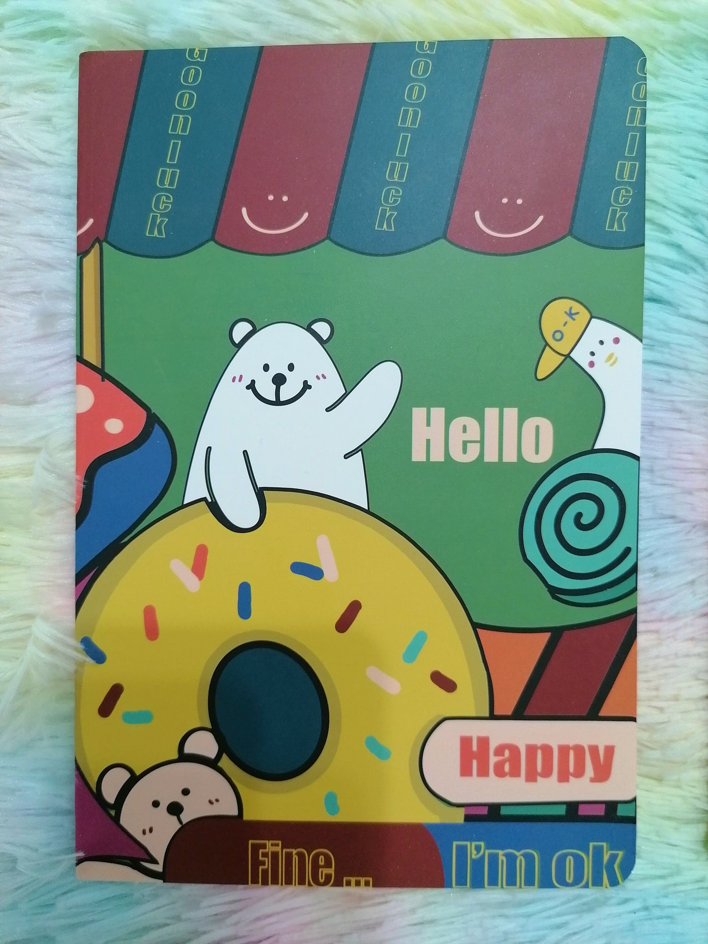 4 Pcs Cute Notebook | Cute Gifts for Kids | A5 Lined Notebook| Kawaii Stationary Journal Cute Diary | Ruled Pages | Stationary Gift for Kids