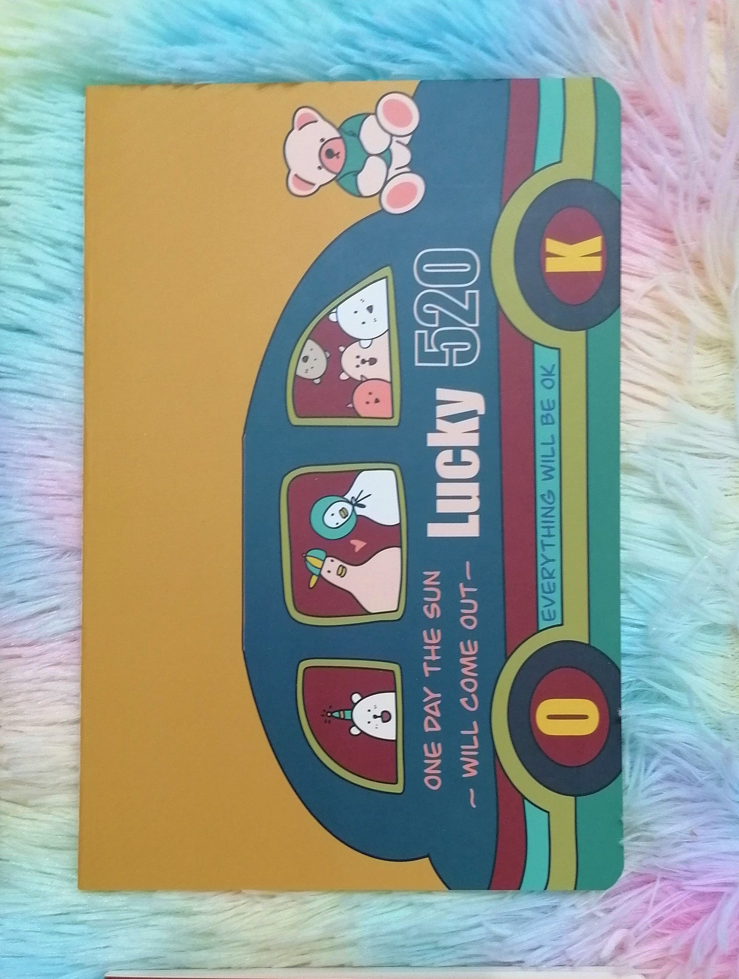 4 Pcs Cute Notebook | Cute Gifts for Kids | A5 Lined Notebook| Kawaii Stationary Journal Cute Diary | Ruled Pages | Stationary Gift for Kids