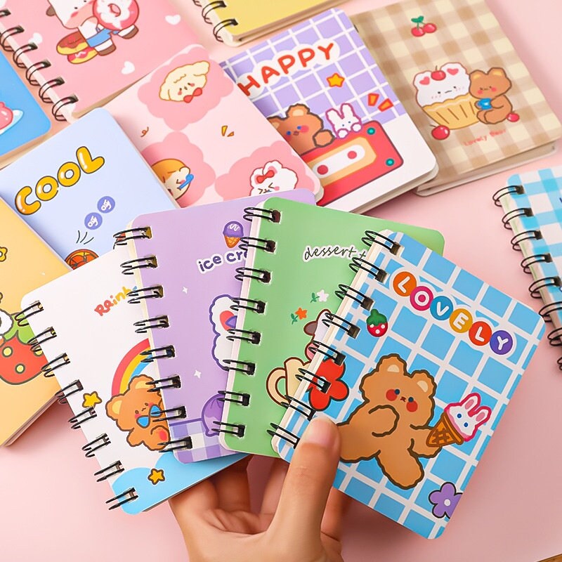 Mini Kawaii Notebooks, Cute Notebooks for Kids, Kawaii Journals for Study, Blank Page Fun Notebooks, Back to School Supplies, Gifts for Kids