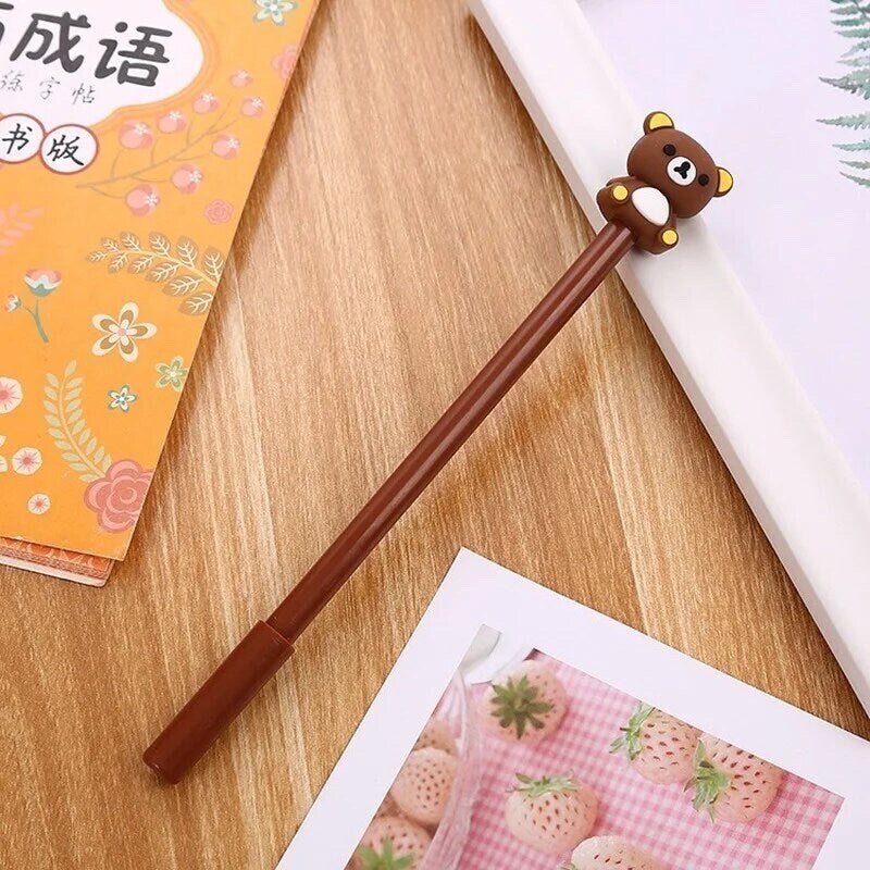 Kawaii Bear Pen, Cute Stationery Gift l, Kawaii Stationery, Cute Pens, Novelty Pen, Gifts for friends, Gifts for girls