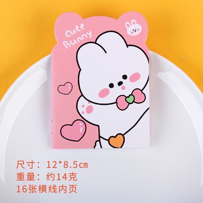 4Pcs Kawaii Notebook, Kawaii Stationery, Cute Mini Notebook, School Supplies, Journal