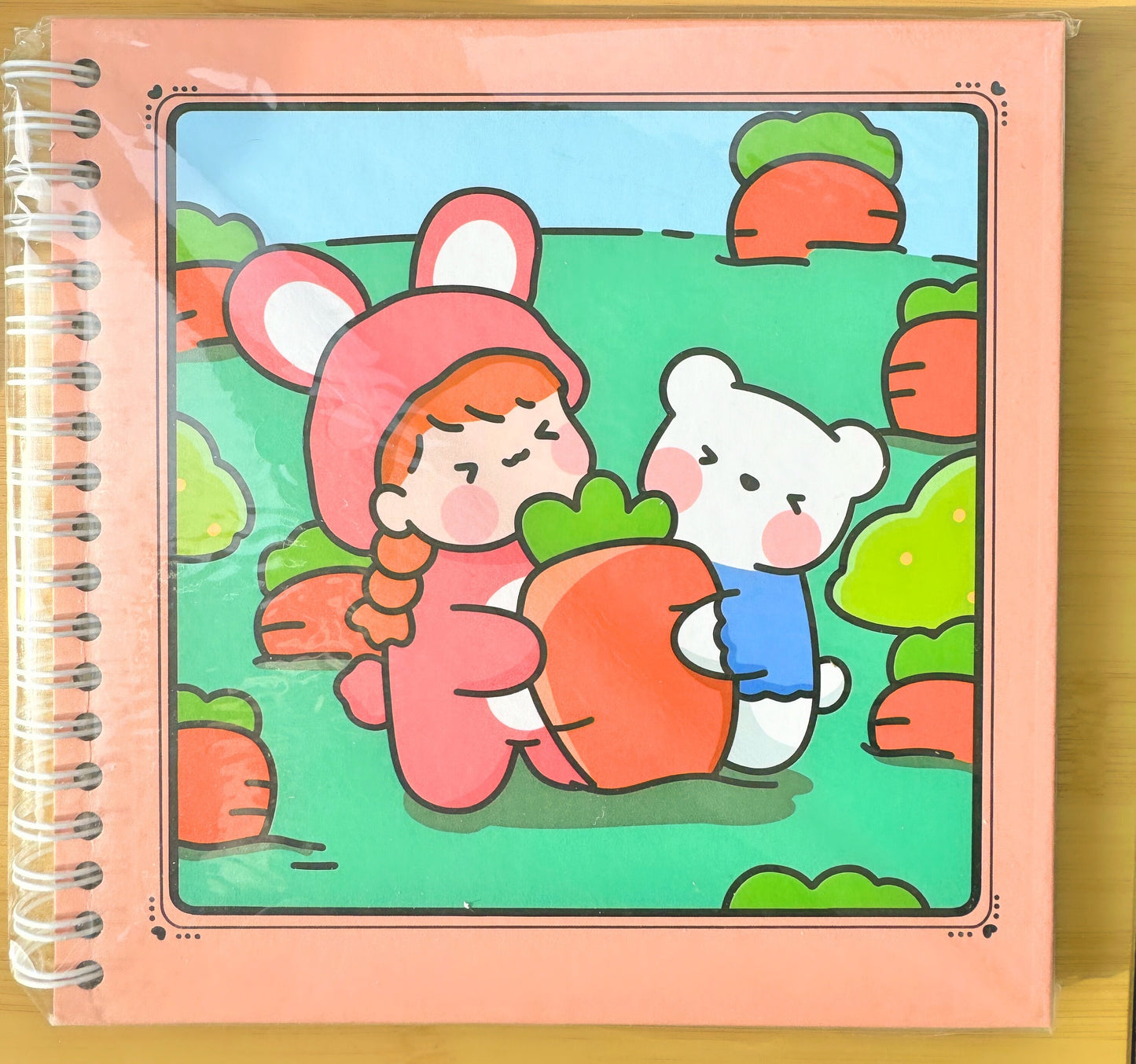Colourful Diary for Kids, Cartoon Graphic Spiral Notebook, Kids Journal Diary, Kawaii Stationery, Cute Gifts for Kids