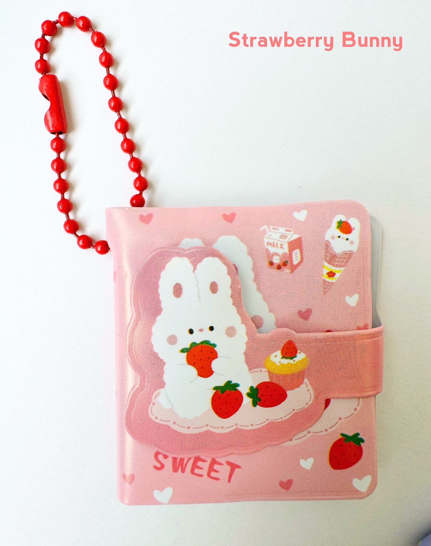 1pc Mini Notebook, Student Notebook, Portable Notebook With Keychain, Cute Notebook For Girl, Kawaii Stationary, Gift for Friends