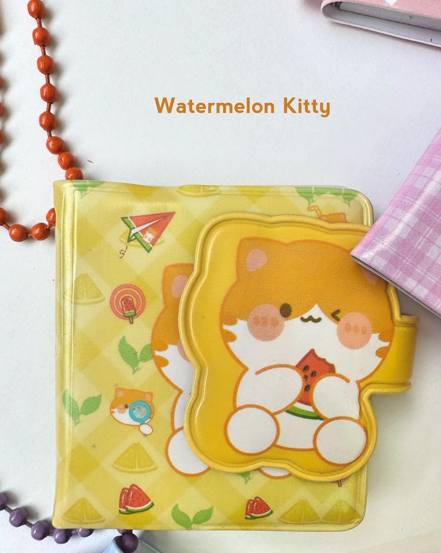 1pc Mini Notebook, Student Notebook, Portable Notebook With Keychain, Cute Notebook For Girl, Kawaii Stationary, Gift for Friends