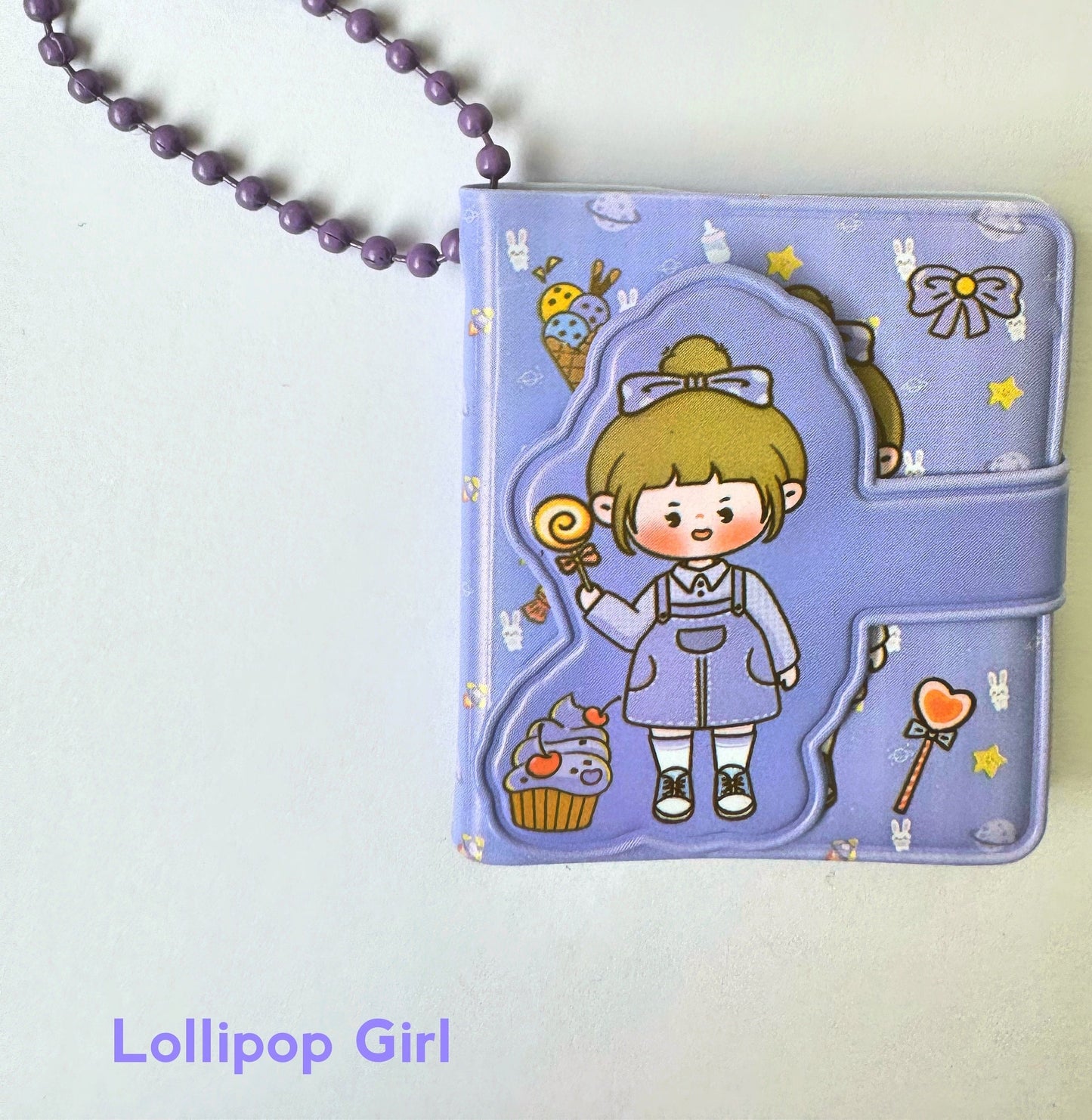 1pc Mini Notebook, Student Notebook, Portable Notebook With Keychain, Cute Notebook For Girl, Kawaii Stationary, Gift for Friends