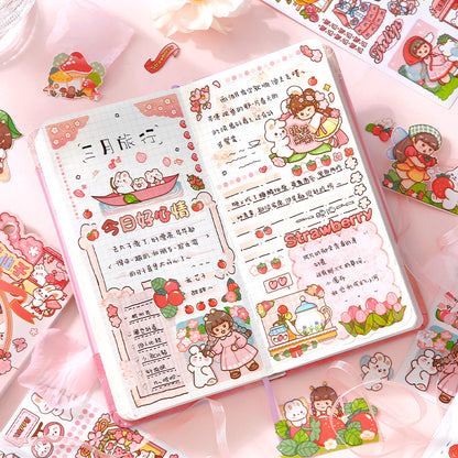 15Pcs Set of Washi Sticker Sheet for Infinite holiday activity fun