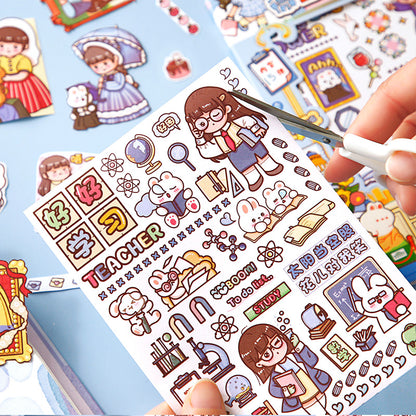 15Pcs Set of Washi Sticker Sheet for Infinite holiday activity fun