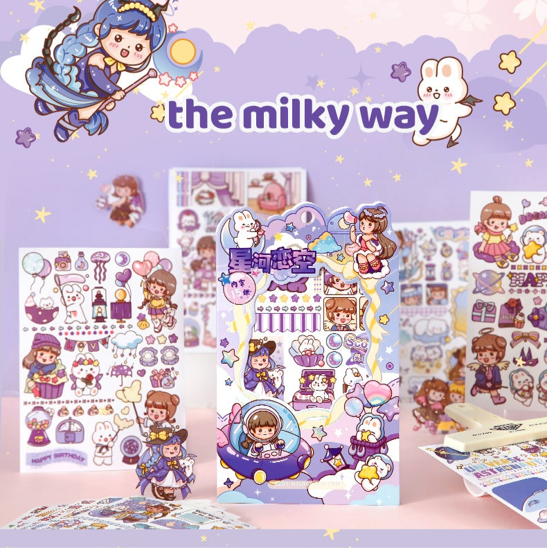 15Pcs Set of Washi Sticker Sheet for Infinite holiday activity fun