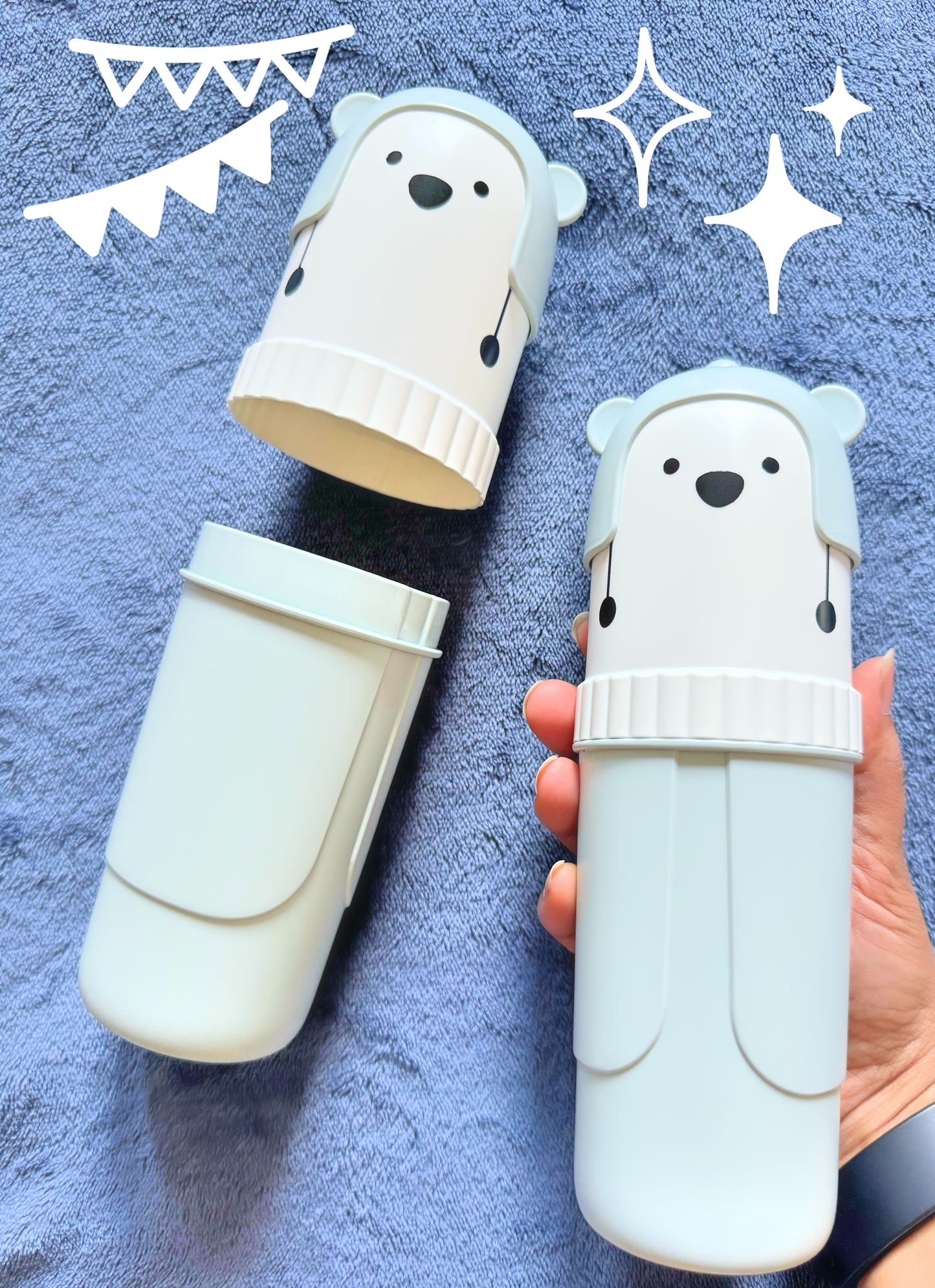 1pc Portable Toothbrush Holder