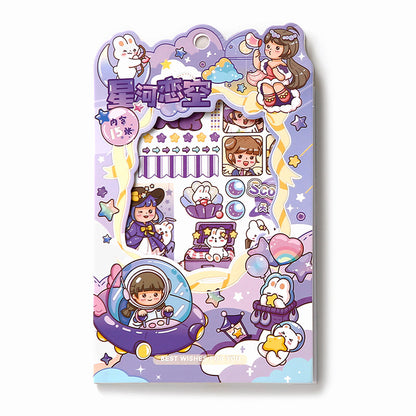 15Pcs Set of Washi Sticker Sheet for Infinite holiday activity fun