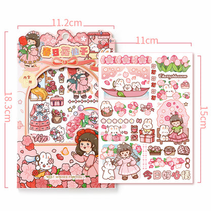 15Pcs Set of Washi Sticker Sheet for Infinite holiday activity fun